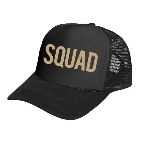 Gorra Neón Personalizada con frase Squad